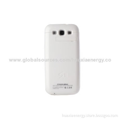 3,200mAh External Battery Charger for Samsung S3 i9300, 5V DC, 500mA Output